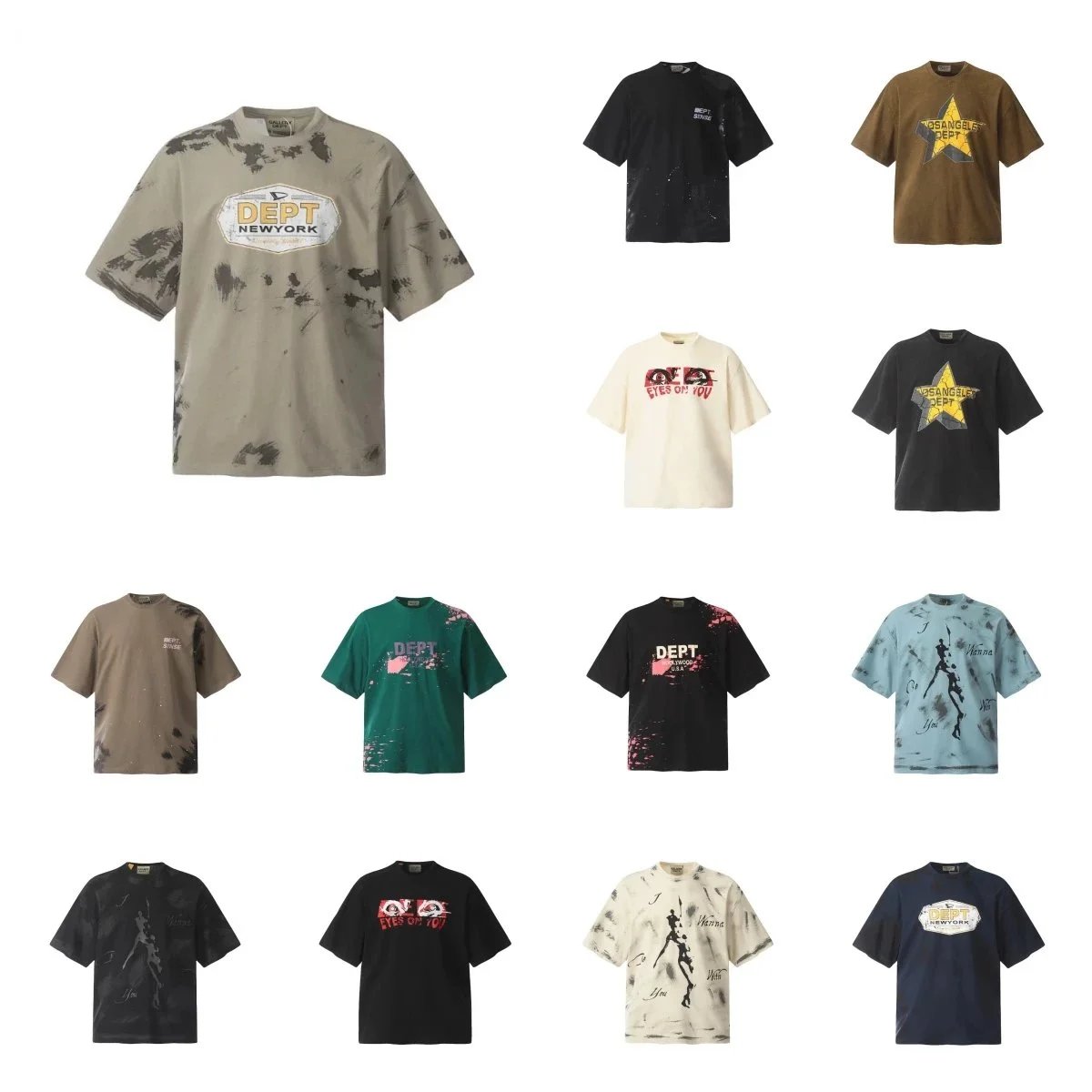 DEPT New York T-Shirts Collection - Streetwear Fashion