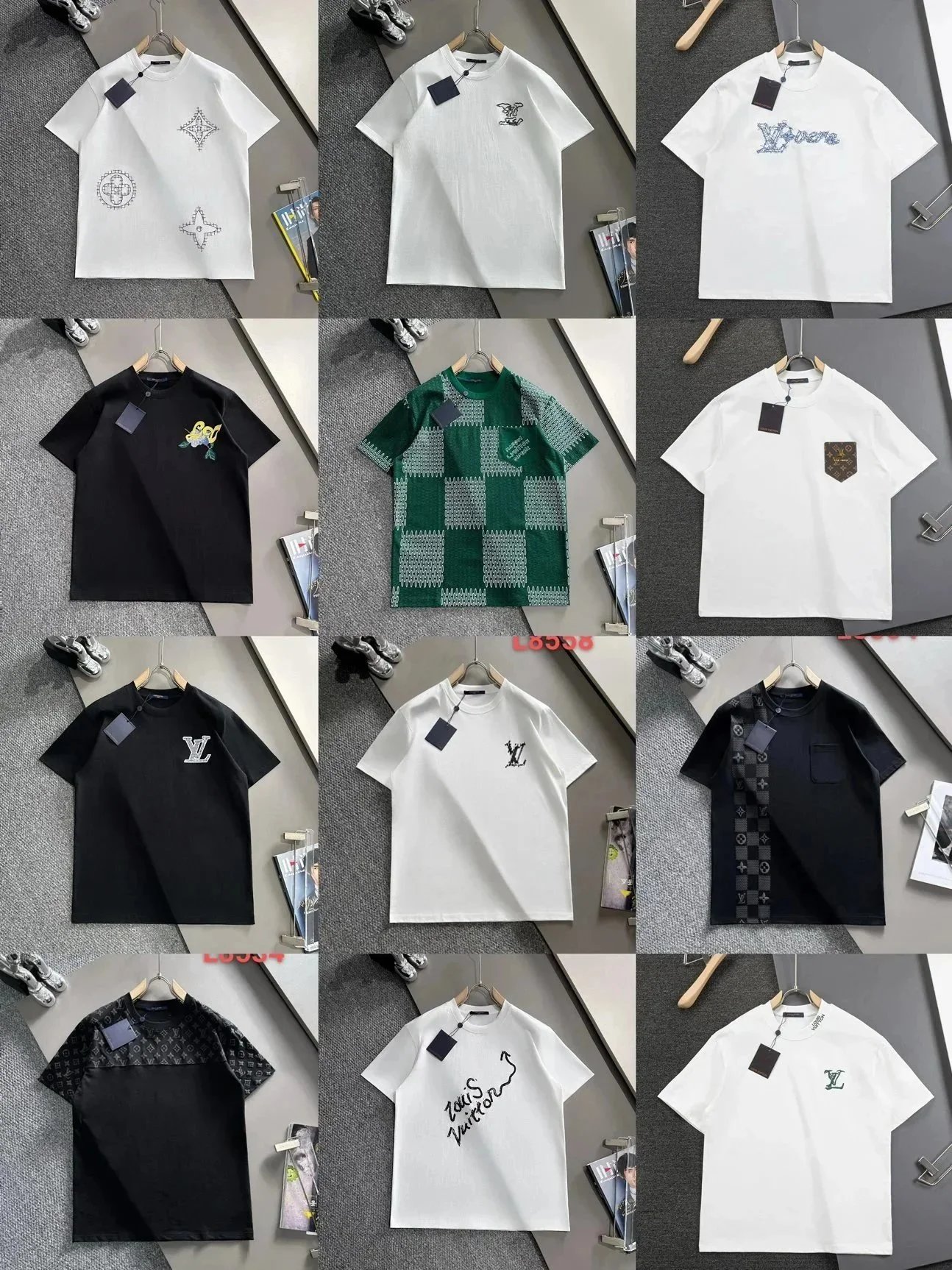Luxury Louis Vuitton T-Shirts for Men Fashion Streetwear
