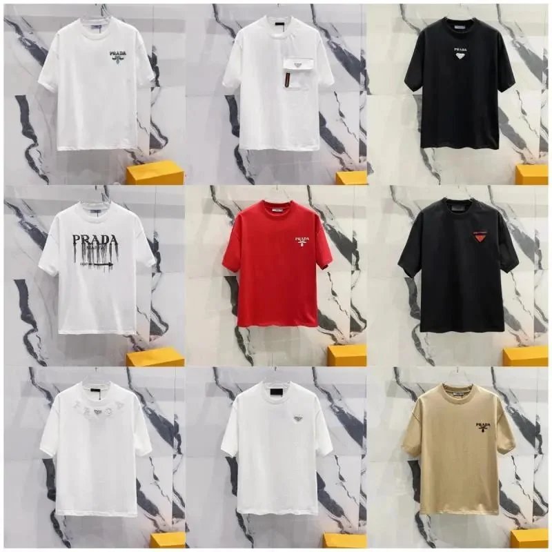 Prada Men's T-Shirts Collection - Fashionable Casual Wear