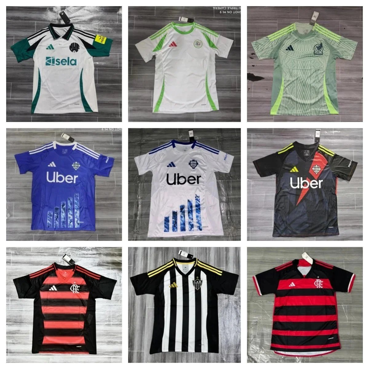 Adidas Soccer Jerseys Collection - Official Team Kits