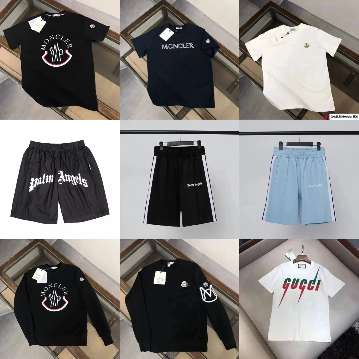 Moncler T-Shirt and Sweatshirt Collection for Men