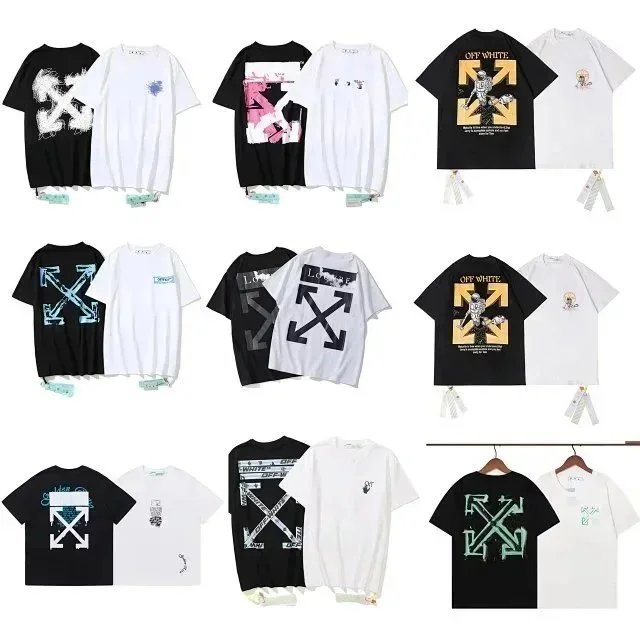 Off-White Arrow Print T-Shirts for Men and Women