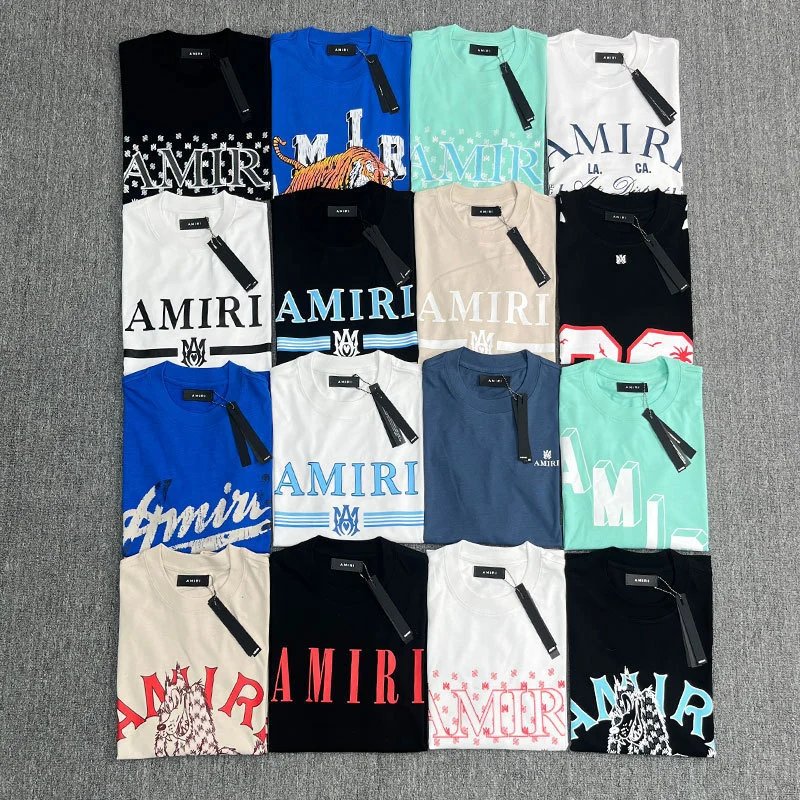AMIRI T-Shirts Collection Men's Fashion Streetwear