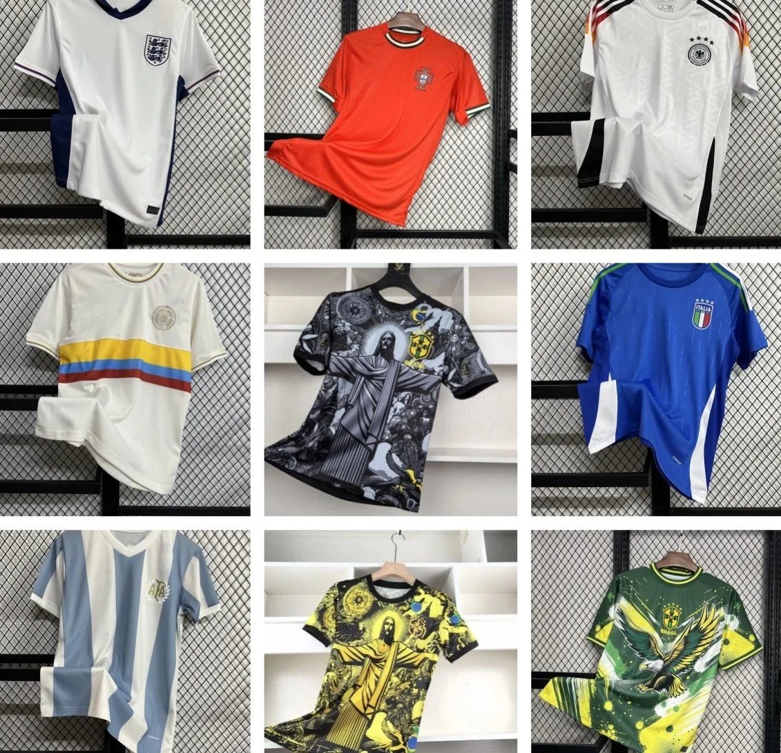 Official National Team Soccer Jerseys for Men and Women