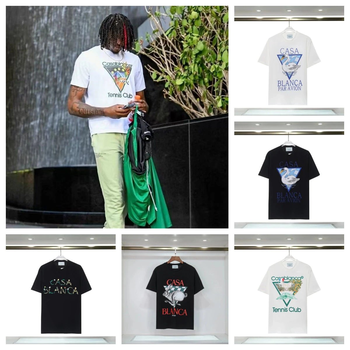 Casa Blanca Tennis Club T-Shirt Collection