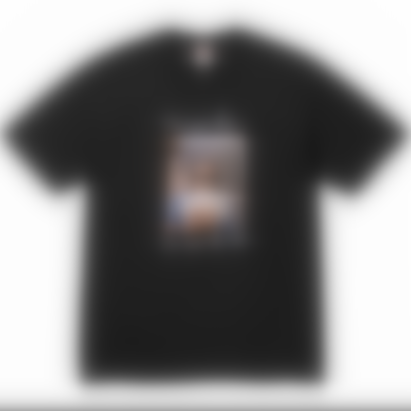 Black T-Shirt with Graphic Design