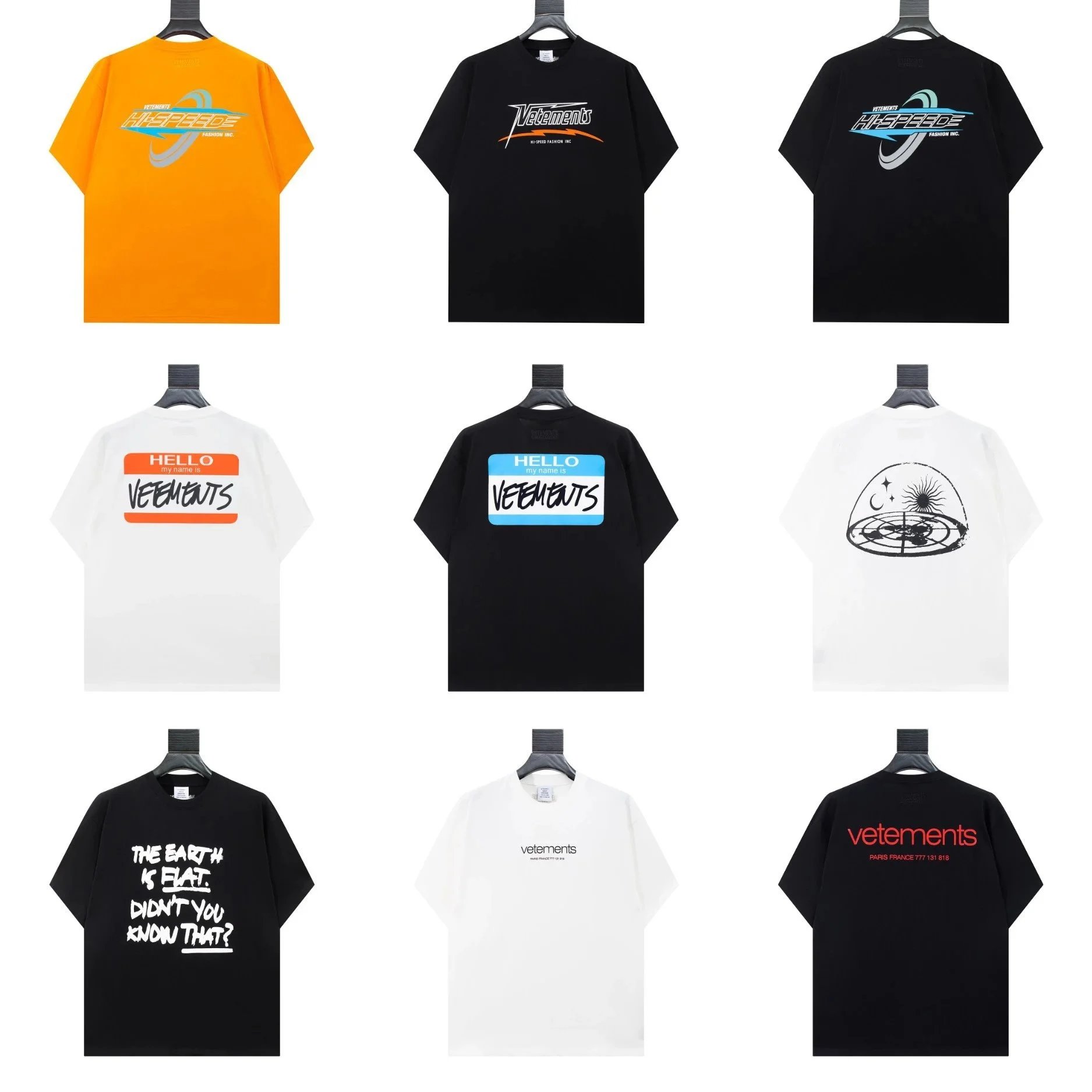 Vetements High-Speed T-Shirt Collection