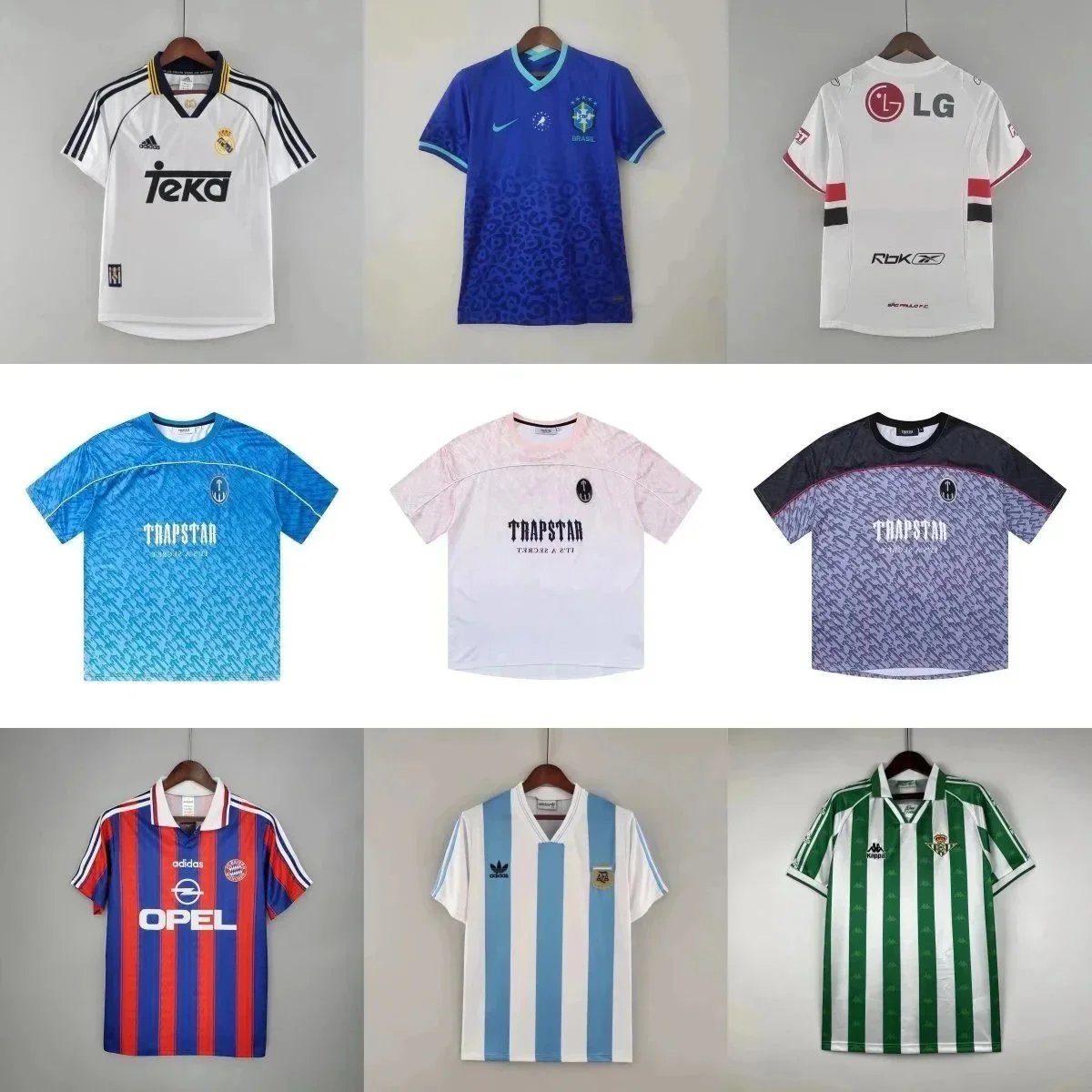 Trapstar Football Jersey Collection - Authentic Soccer Shirts