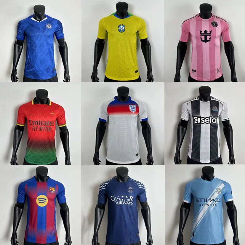 Official Football Soccer Jerseys for Men and Women