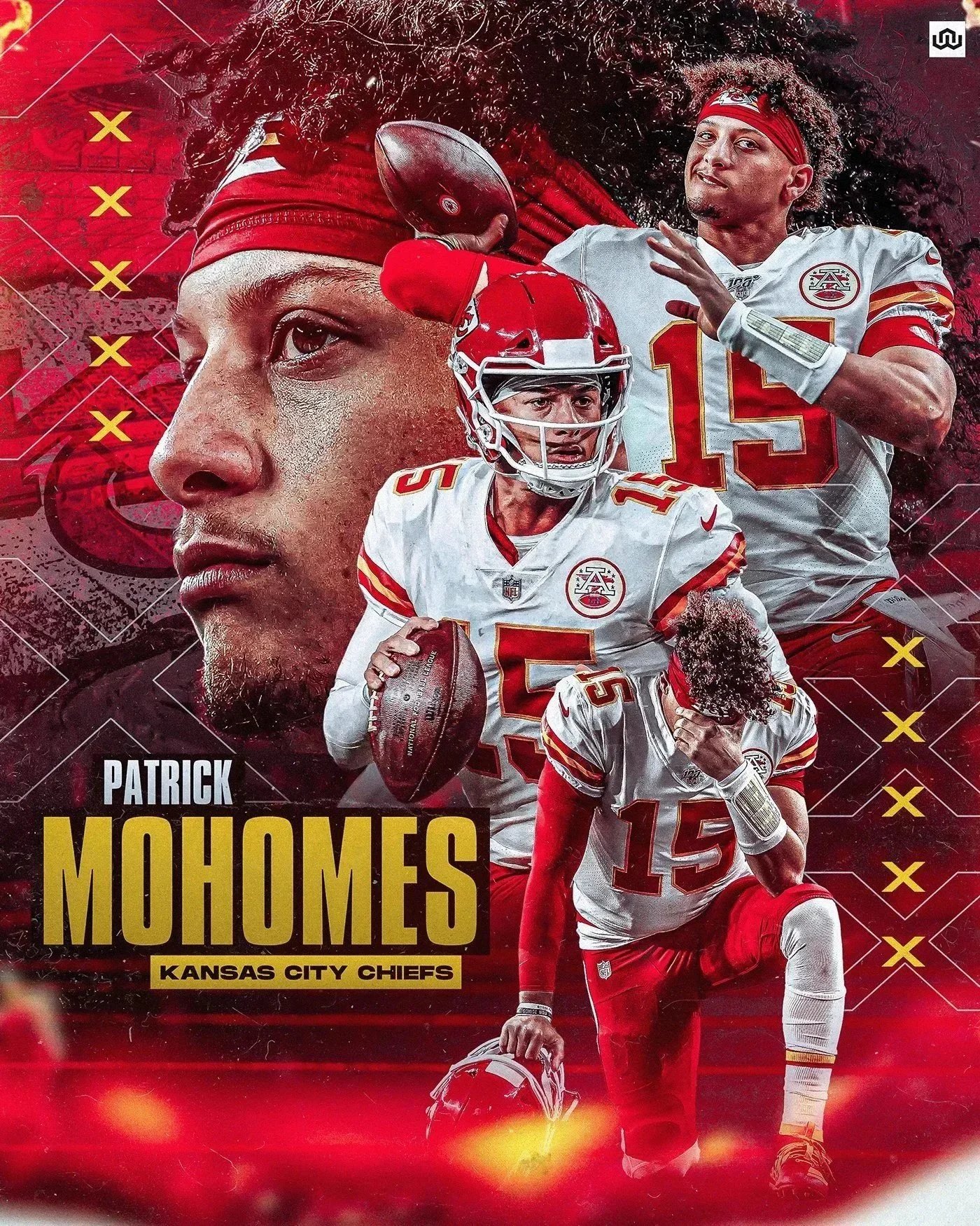 Patrick Mahomes Kansas City Chiefs NFL Football Jersey