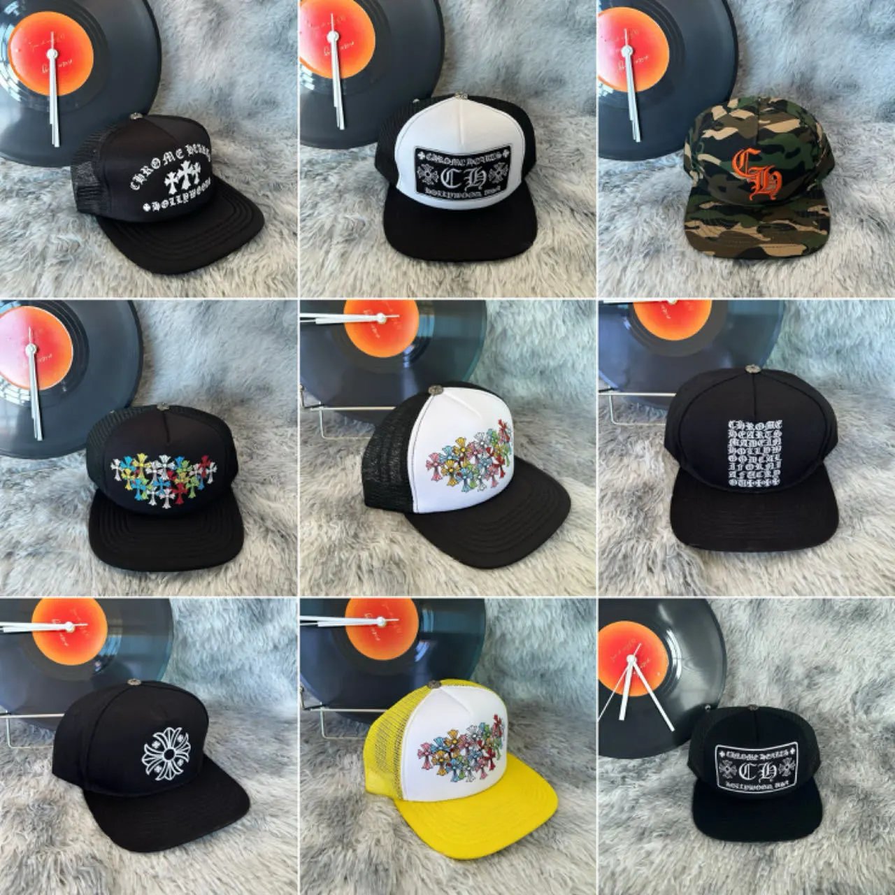 Chrome Hearts Trucker Hats Collection - Premium Streetwear Caps