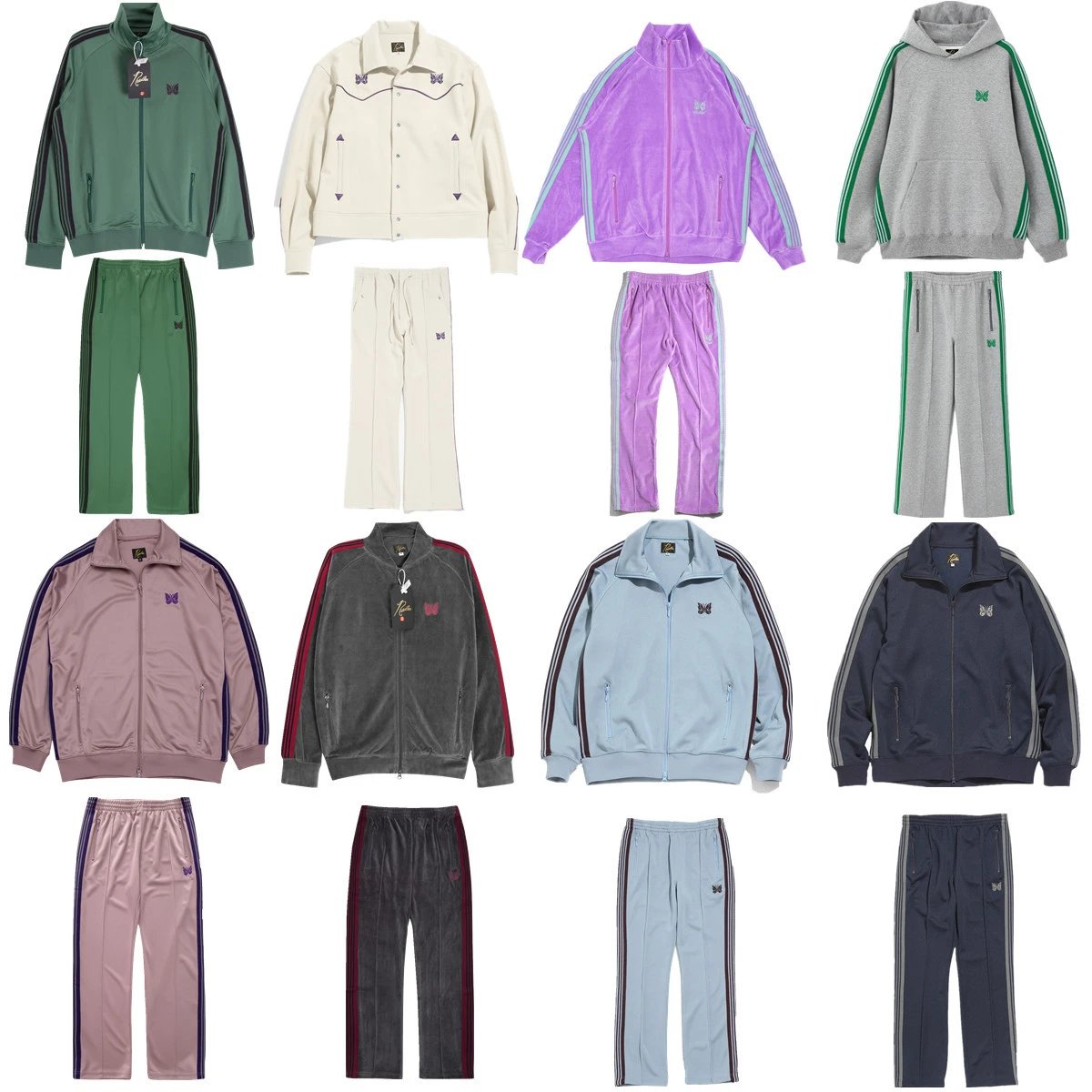 Butter Goods Track Suit Set Men's Casual Sportswear Jacket and Pants