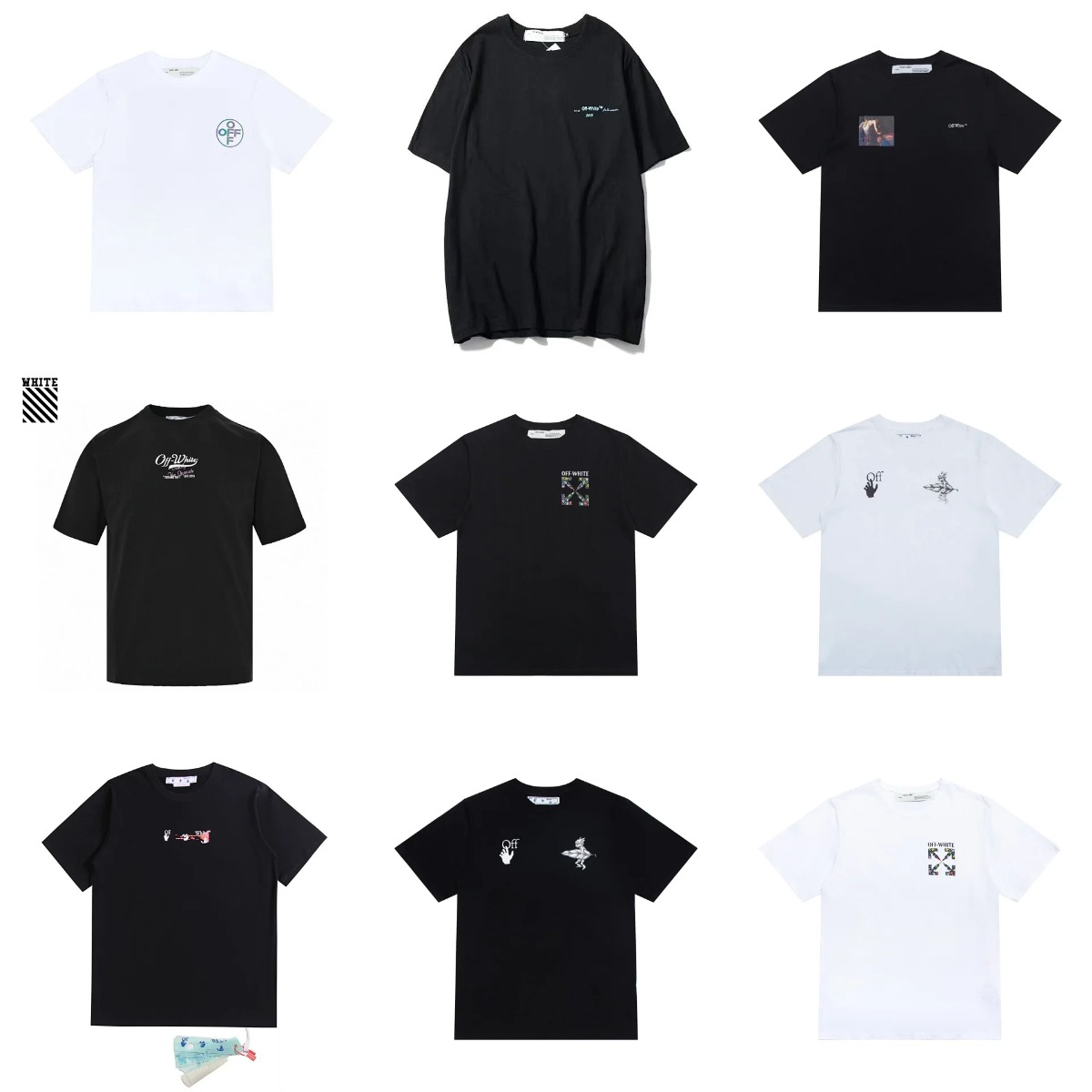 OFF-WHITE T-Shirts Collection - Streetwear Fashion