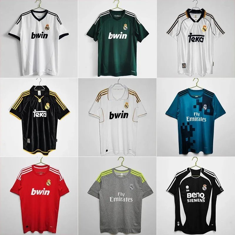 Real Madrid Football Jersey Collection