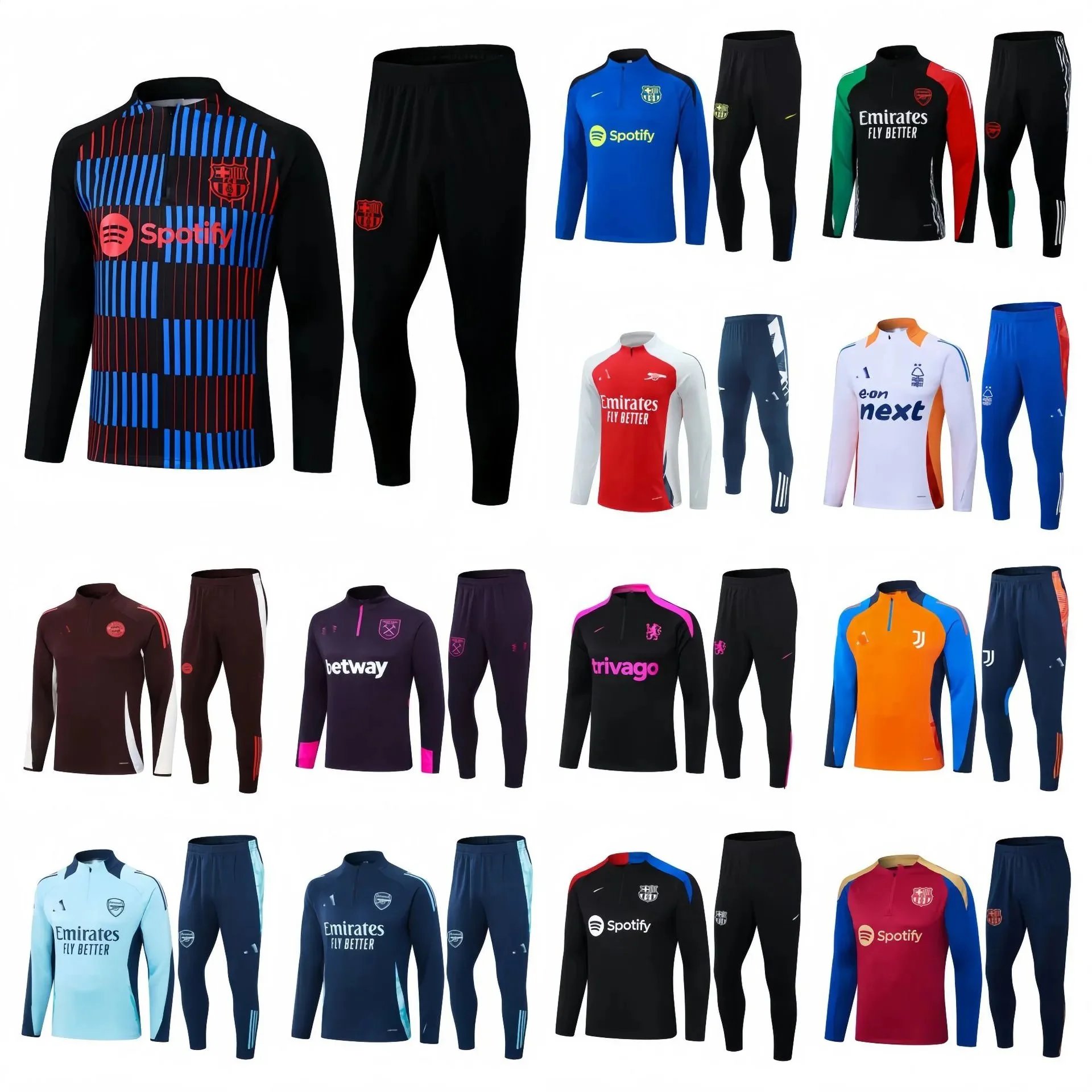 Official Football Training Kits for Men - Soccer Team Wear