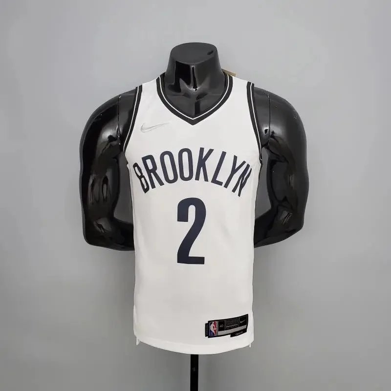 Brooklyn Nets Jersey White #2 Nike NBA Swingman Jersey