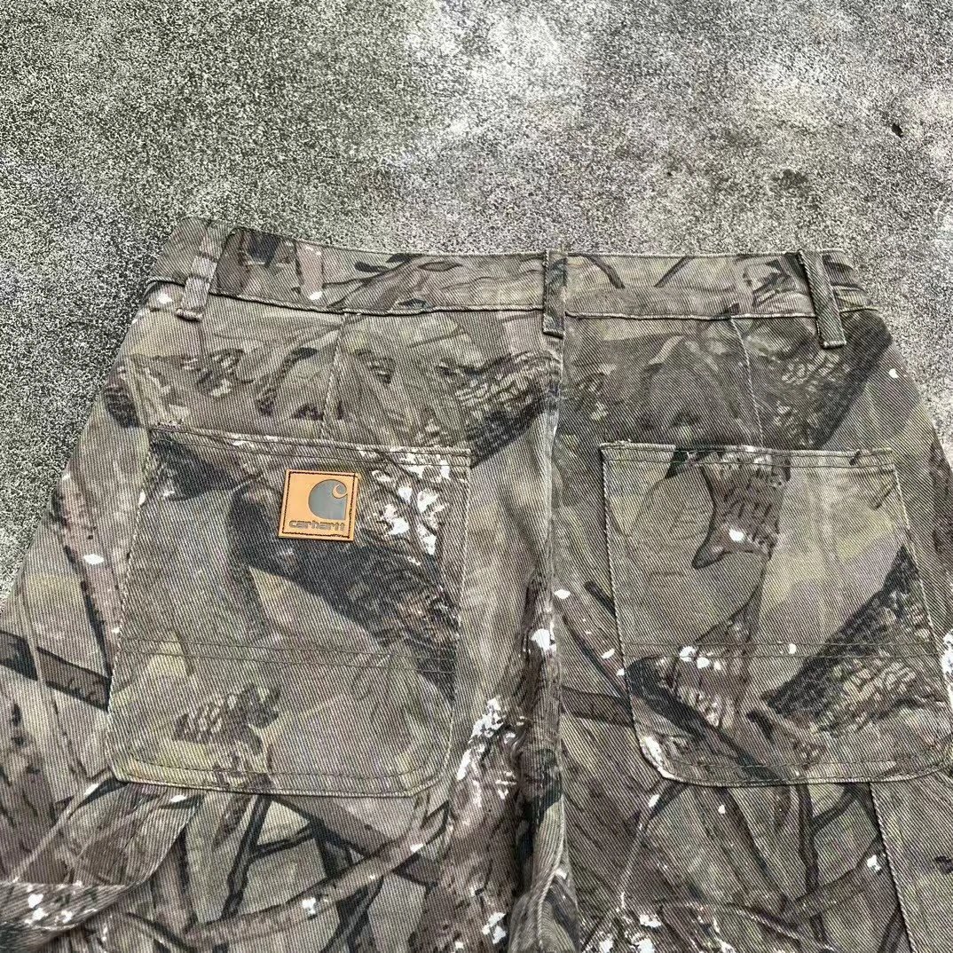 Carhartt Camouflage Work Pants Men's Outdoor Hunting Cargo Pants