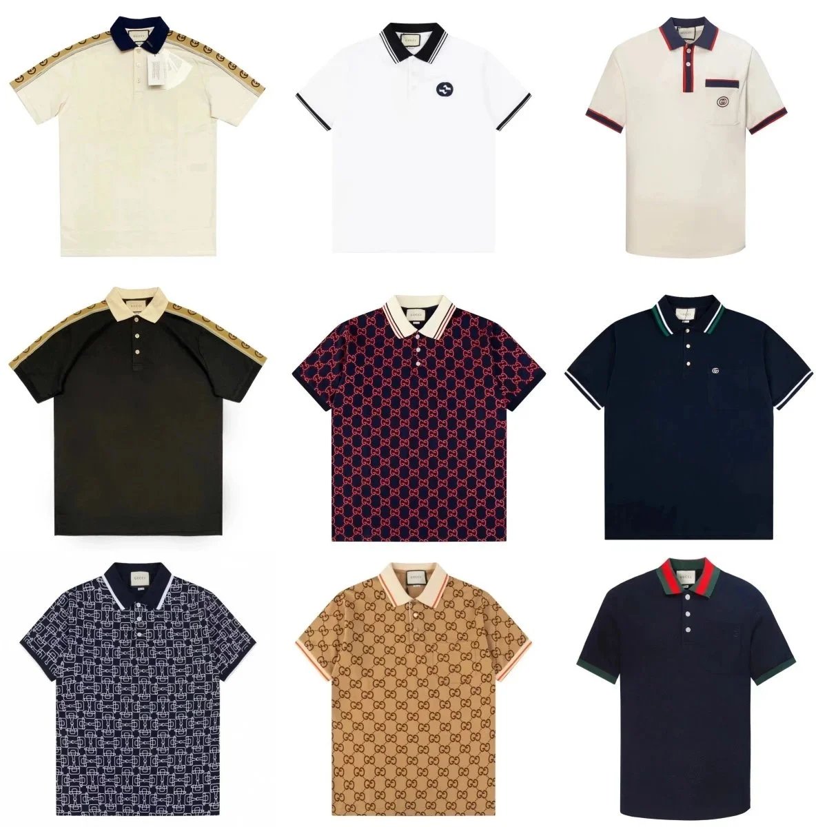 Gucci Men's Polo Shirts Collection