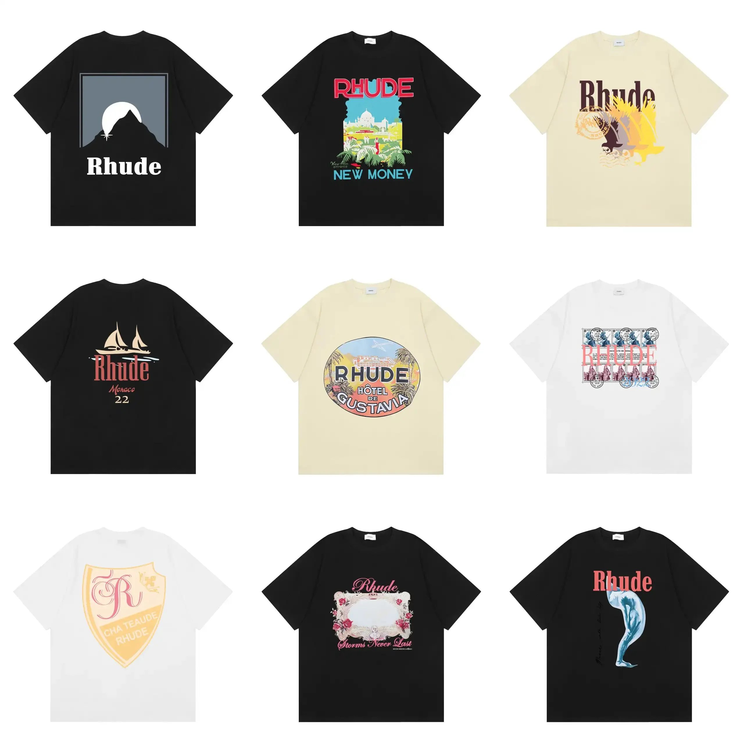 Rhude T-Shirts Collection | Premium Streetwear Tees