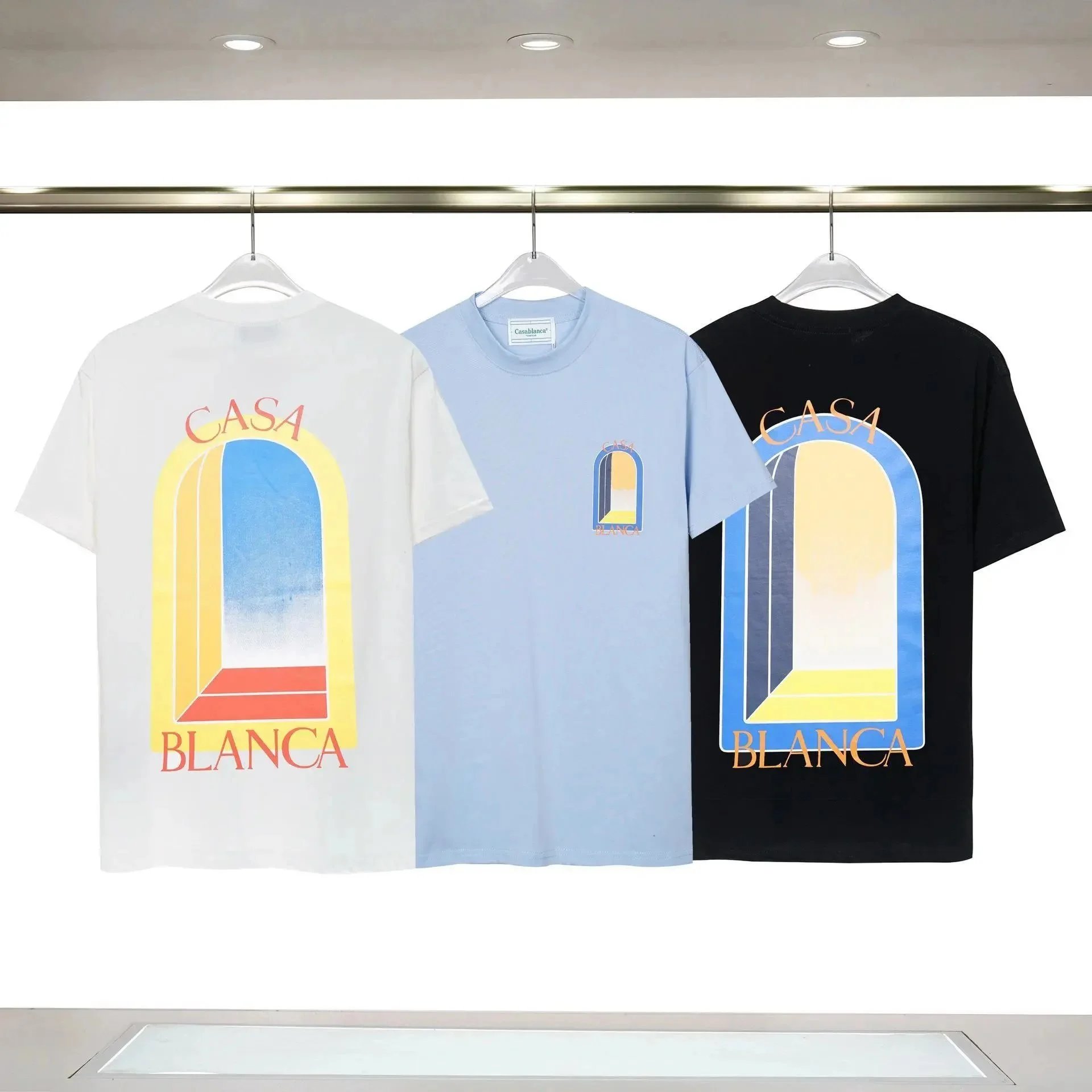 Casa Blanca Arch Design T-Shirt Unisex Fashion Tee