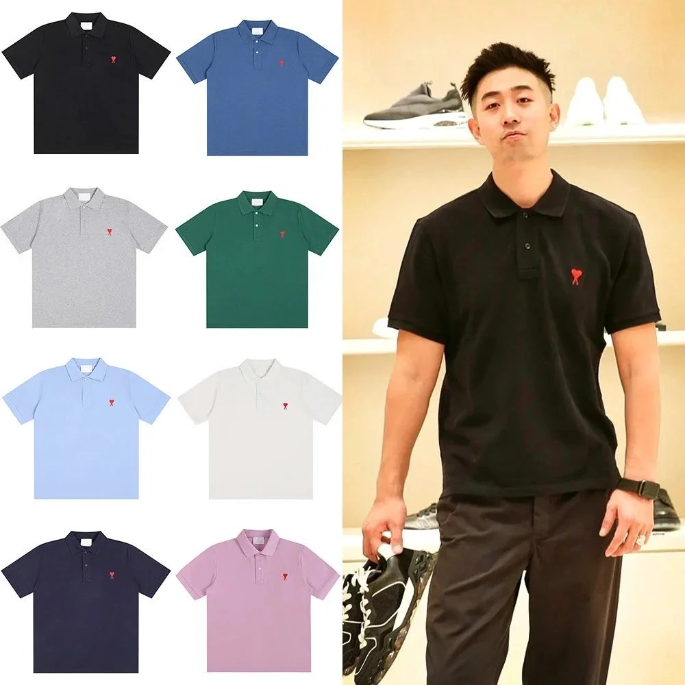 Men's Classic Polo Shirt with Embroidered Logo