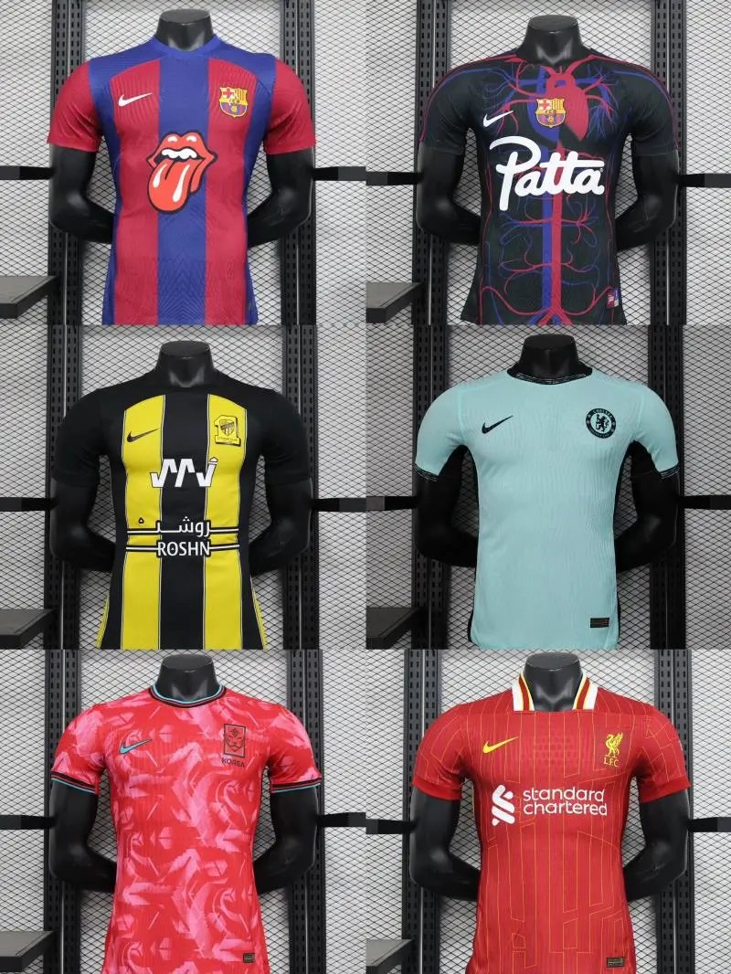 Nike Football Jerseys Collection for Barcelona, Liverpool, Chelsea and More