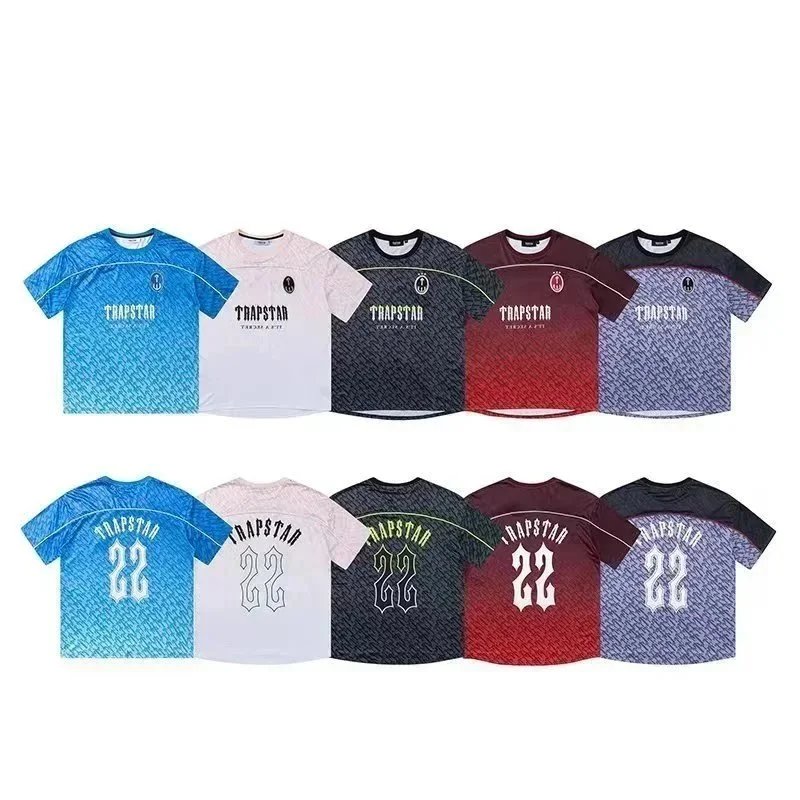 TRAPSTAR 22 Number T-Shirt Men's Sportswear Casual Tee Shirt