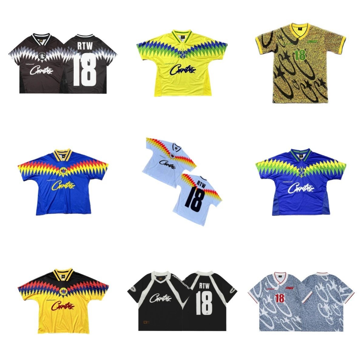 Cortez RTW 18 Jersey Collection - Retro Football Shirts