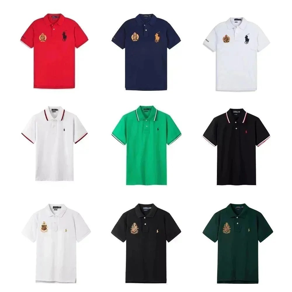 Polo Ralph Lauren Men's Classic Fit Polo Shirt with Embroidered Logo