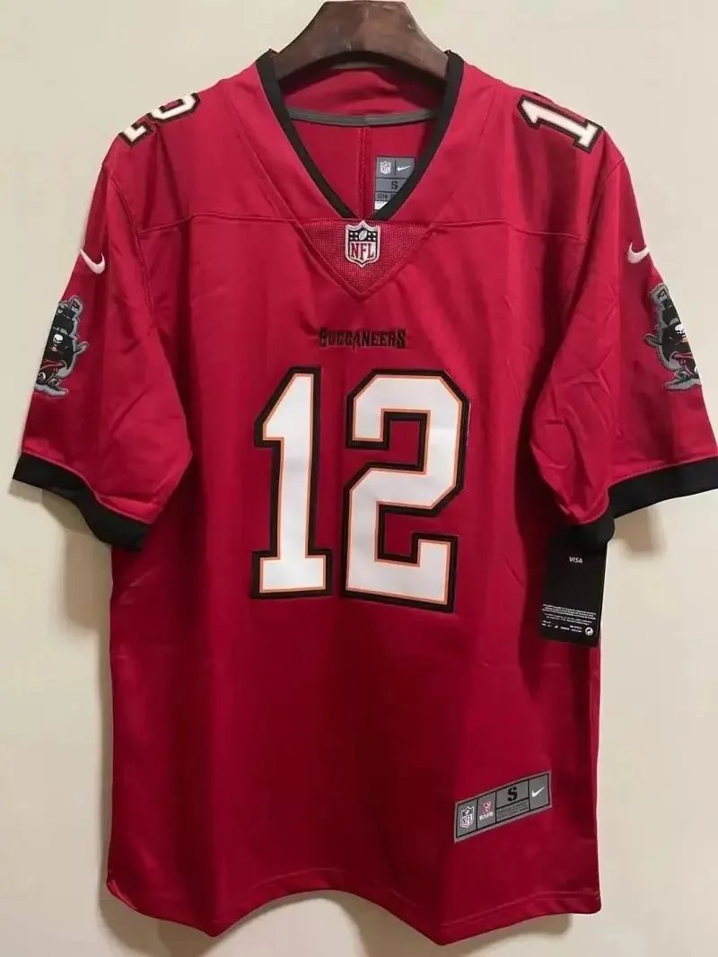 Tampa Bay Buccaneers Tom Brady 12 Jersey NFL Football Jersey