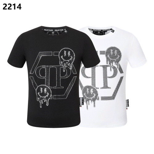 2214 Smiley Logo T-Shirt Black White